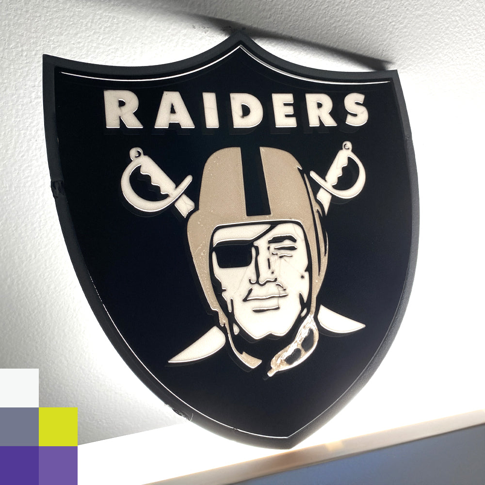 Raiders oficial logo / Lightbox / Raiders Nation / NFL