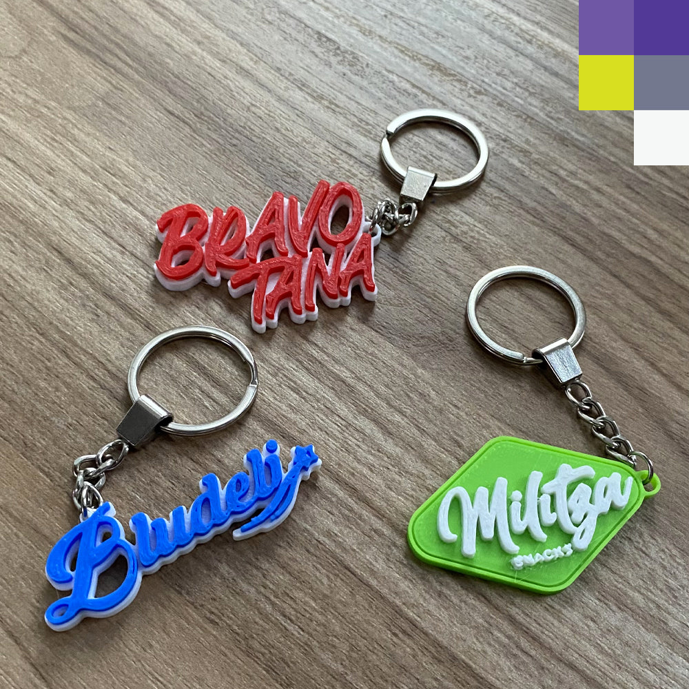 15 Llaveros 3D Personalizados
