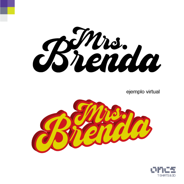 Desk Name Plate 3D Personalizado