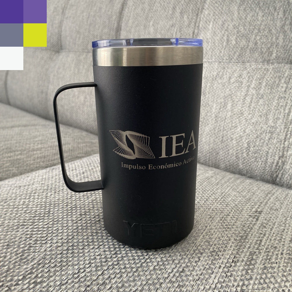 12 Tazas de aluminio 30oz con logotipo o nombre grabado láser