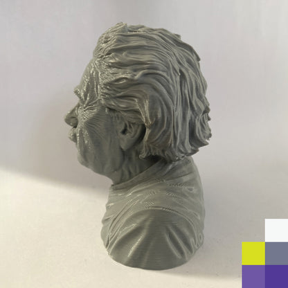 Albert Einstein El genio que desafió las reglas... ahora en tu escritorio.
