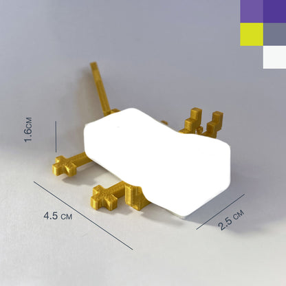 Mini figura de Axolotl / Ajolote impresa en 3D