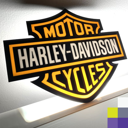 Harley Davidson logo /  Lightbox