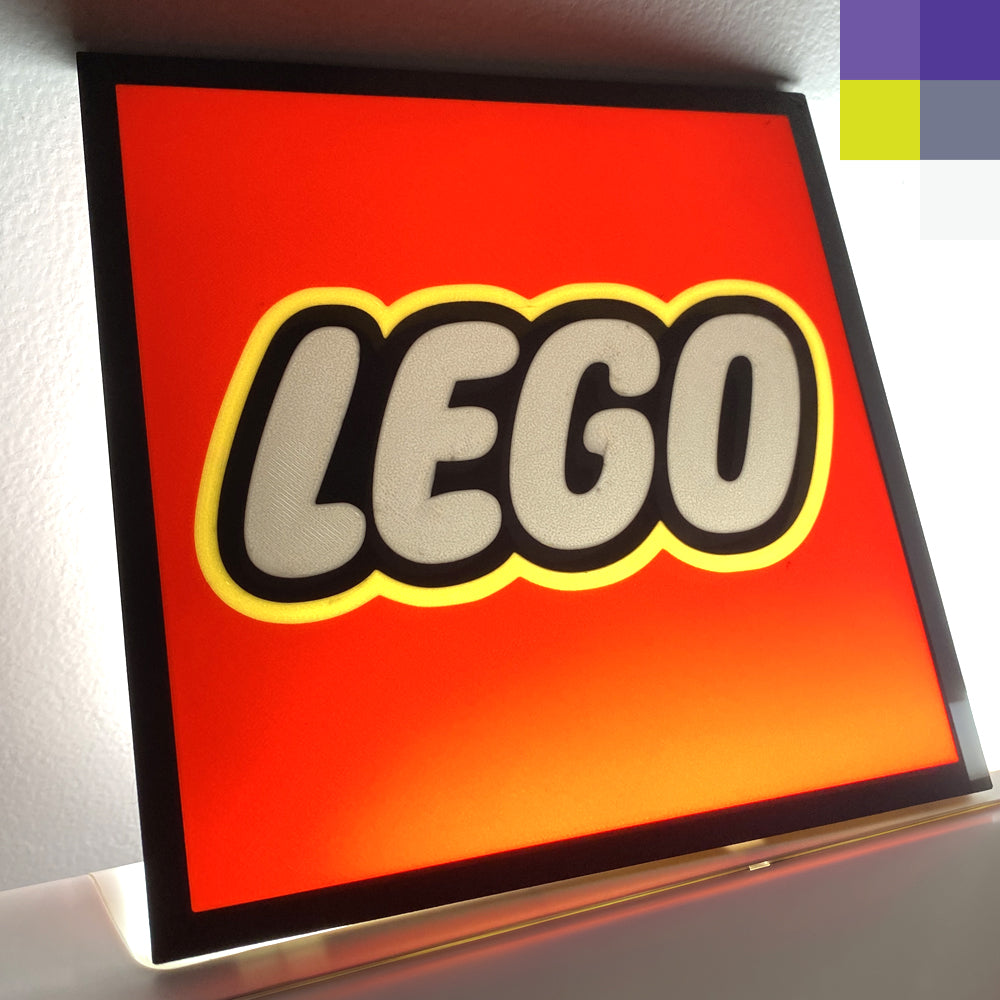 Lego Oficial logo /  Lightbox