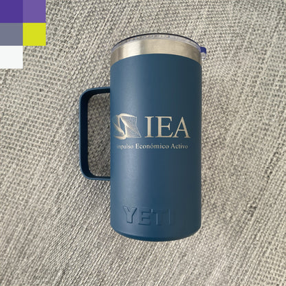 12 Tazas de aluminio 30oz con logotipo o nombre grabado láser
