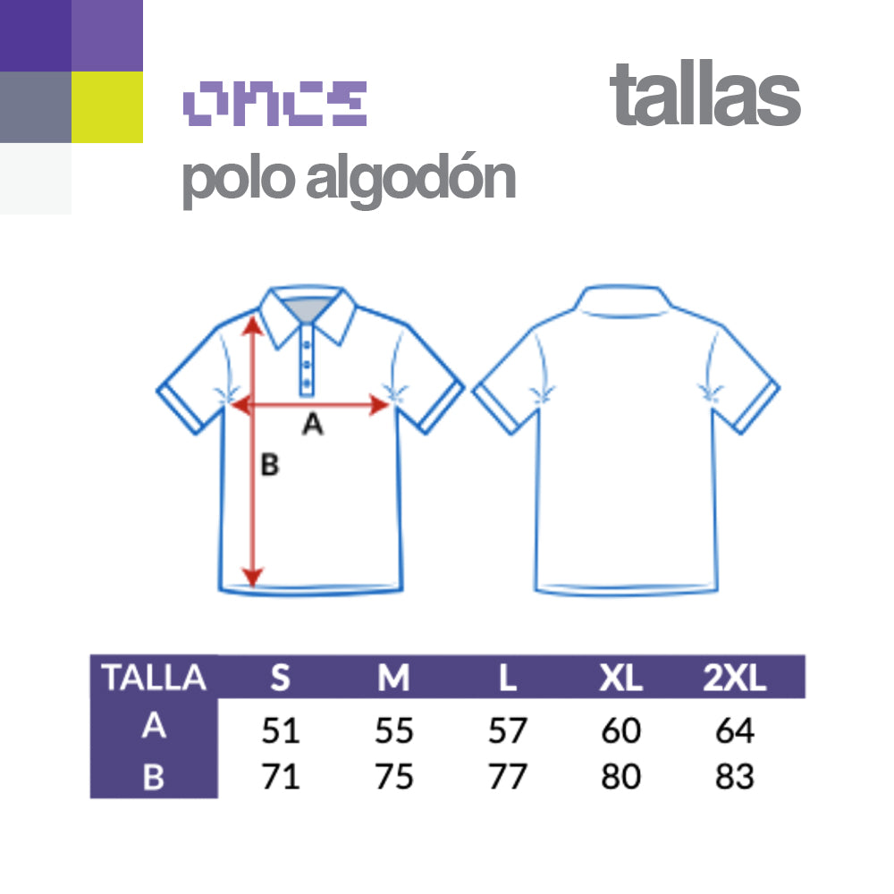 Playera tipo Polo en Algodón personalizada con logotipo