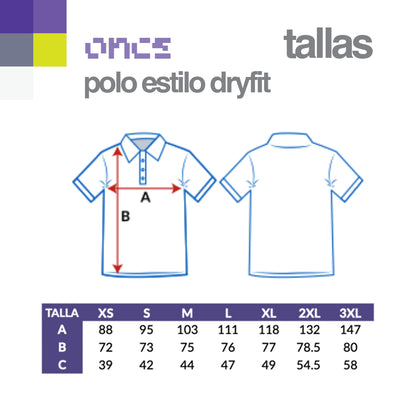 Playera tipo Polo DryFit personalizada con logotipo