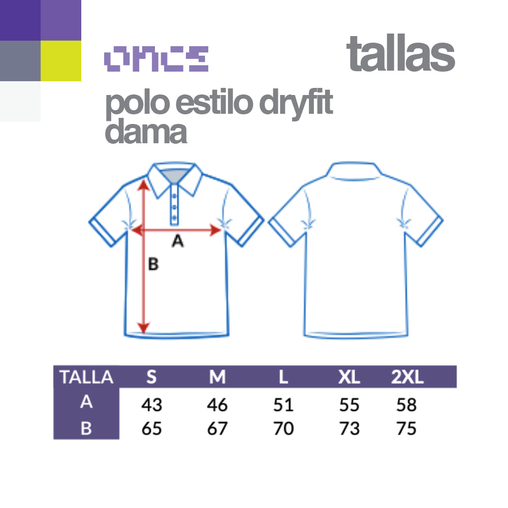 Playera tipo Polo DryFit personalizada con logotipo