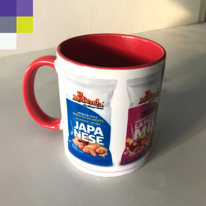 12 Tazas de cerámica 11 oz con imagen sublimada a color